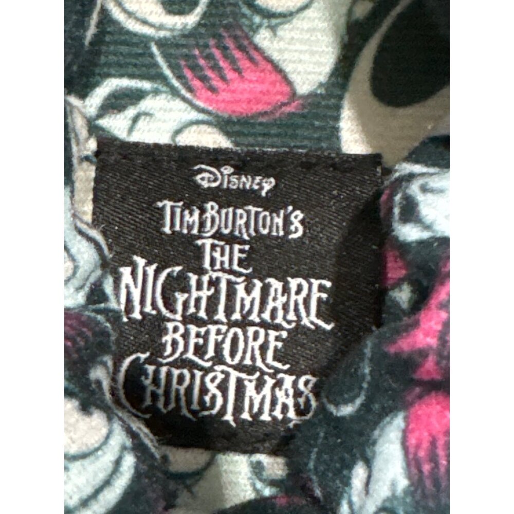 Disney The Nightmare Before Christmas Jack & Sally Plush Slippers 7/8M - Picture 9 of 10